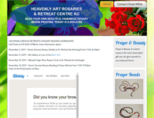 Tablet Screenshot of heavenlyart.com